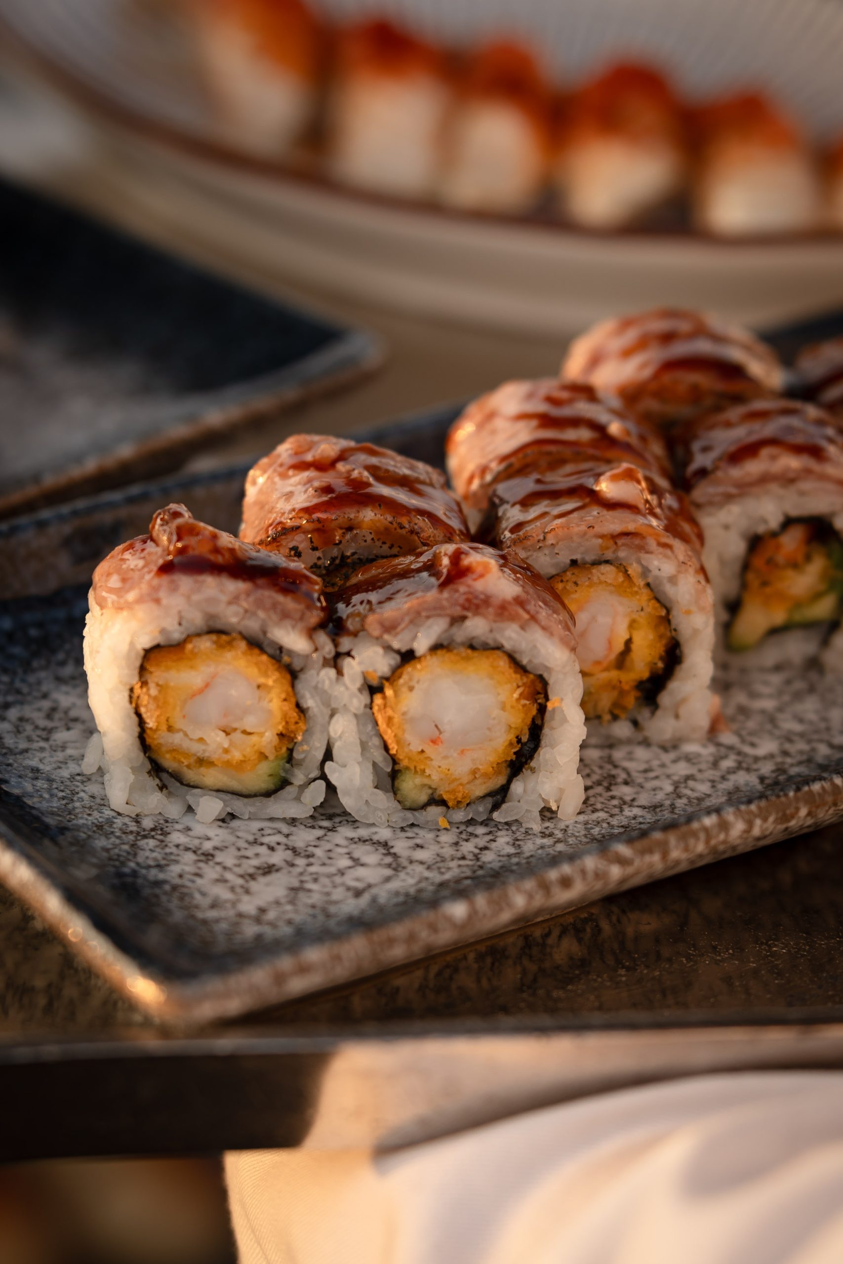 Galería I+D Uramaki de langostino tigre