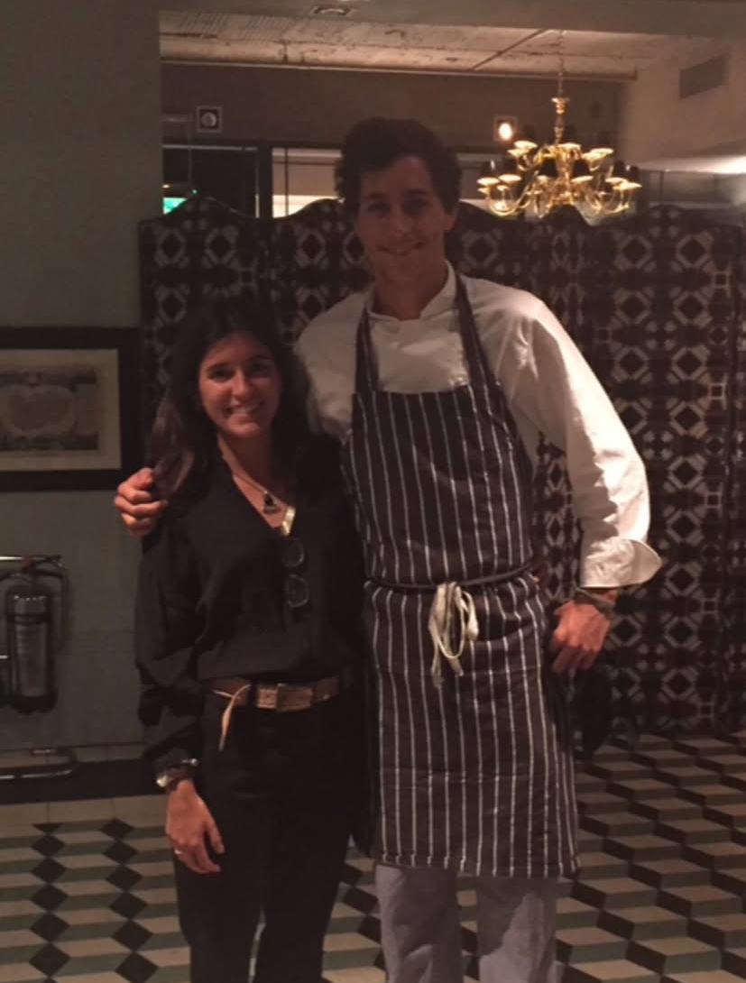 Recuerdo especial de cuando me visitó Marta en Hispania (Londres 2015)
